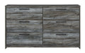 Baystorm - Gray - Six Smooth Drawer Dresser Sacramento Furniture Store Furniture store in Sacramento