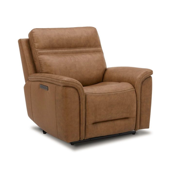 Cooper - Swivel Glider Recliner P3 - Camel