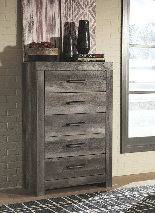 Wynnlow - Gray - Five Drawer Chest Sacramento Furniture Store Furniture store in Sacramento