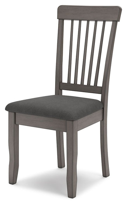 Shullden - Gray - Dining Room Side Chair (Set of 2) Sacramento Furniture Store Furniture store in Sacramento