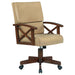 Marietta - Upholstered Game Chair - Tobacco And Tan Sacramento Furniture Store Furniture store in Sacramento