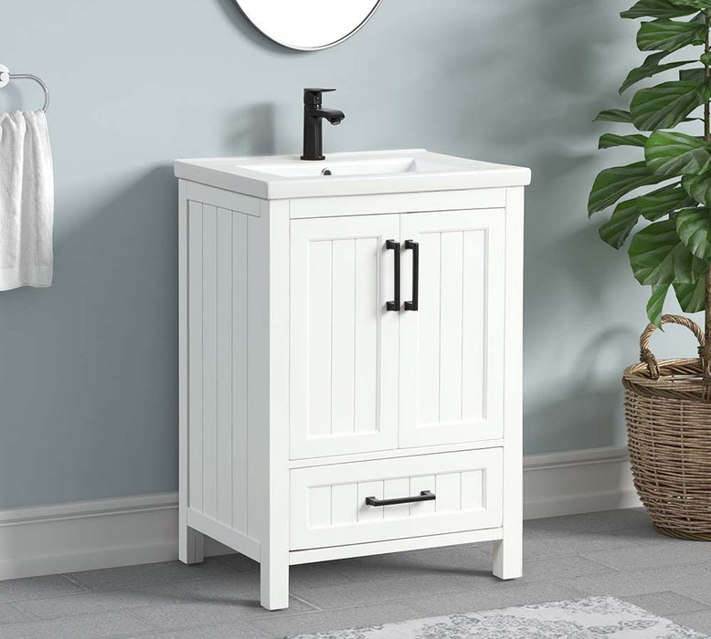 Mysie - Sink Cabinet - White Finish Sacramento Furniture Store Furniture store in Sacramento