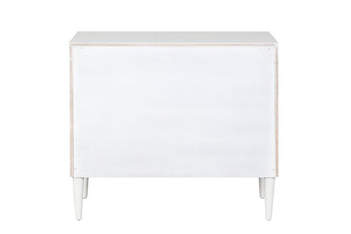 Dubni - Accent Table - White & Black Finish Sacramento Furniture Store Furniture store in Sacramento