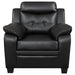 Finley - Tufted Upholstered Chair - Black Sacramento Furniture Store Furniture store in Sacramento