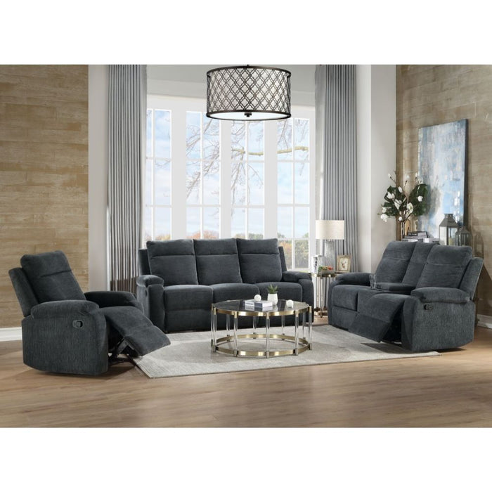 Elijah - Sofa - Slate Blue Chenille Sacramento Furniture Store Furniture store in Sacramento