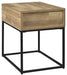 Gerdanet - Natural - Rectangular End Table Sacramento Furniture Store Furniture store in Sacramento