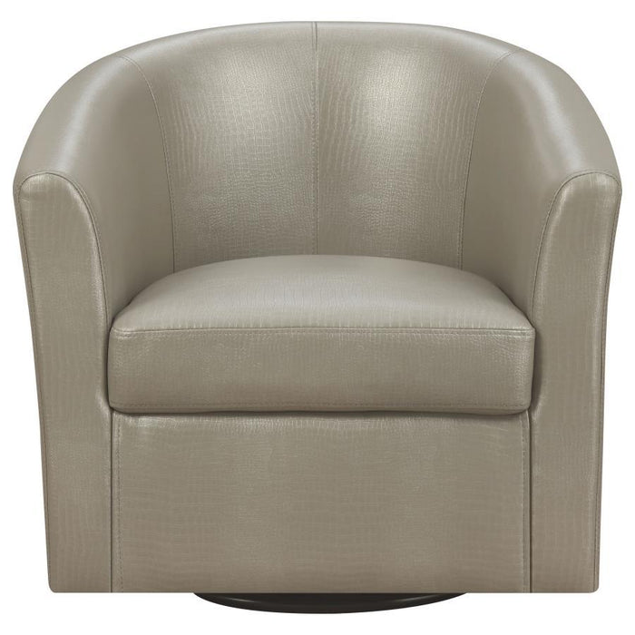 Turner - Upholstery Sloped Arm Accent Swivel Chair Sacramento Furniture Store Furniture store in Sacramento