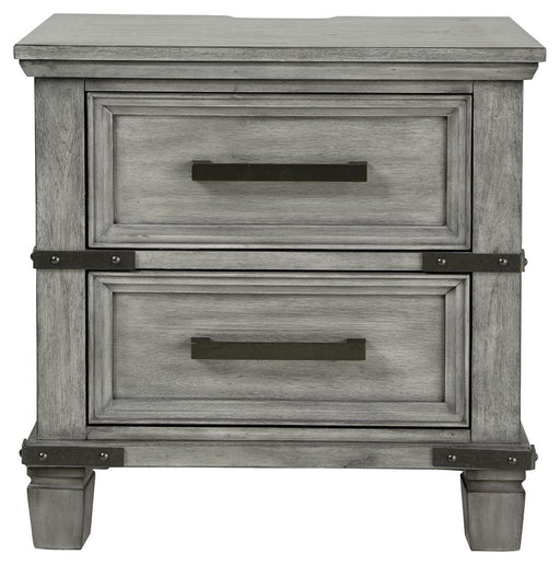 Russelyn - Gray - Two Drawer Night Stand Sacramento Furniture Store Furniture store in Sacramento