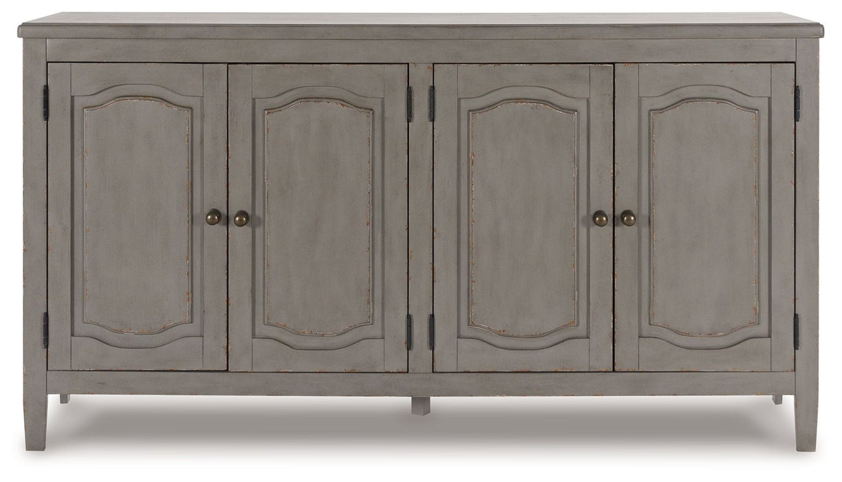 Charina - Antique Gray - Accent Cabinet Sacramento Furniture Store Furniture store in Sacramento