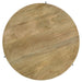 Pilar - Round Solid Wood Top Coffee Table - Natural And Black Sacramento Furniture Store Furniture store in Sacramento