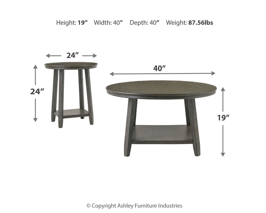 Caitbrook - Gray - Occasional Table Set (Set of 3) Sacramento Furniture Store Furniture store in Sacramento