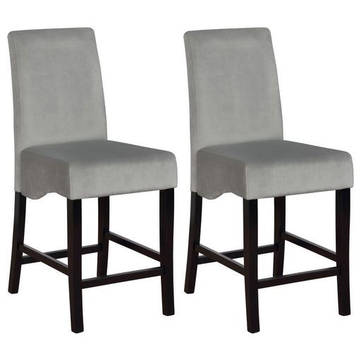 Stanton - Upholstered Counter Height Chairs (Set of 2) - Gray And Black Sacramento Furniture Store Furniture store in Sacramento