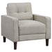 Bowen - Upholstered Track Arms Tufted Chair Sacramento Furniture Store Furniture store in Sacramento