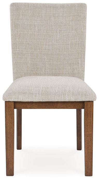 Kraeburn - Beige / Brown - Dining Upholstered Side Chair (Set of 2)