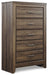 Juararo - Dark Brown - Five Drawer Chest Sacramento Furniture Store Furniture store in Sacramento