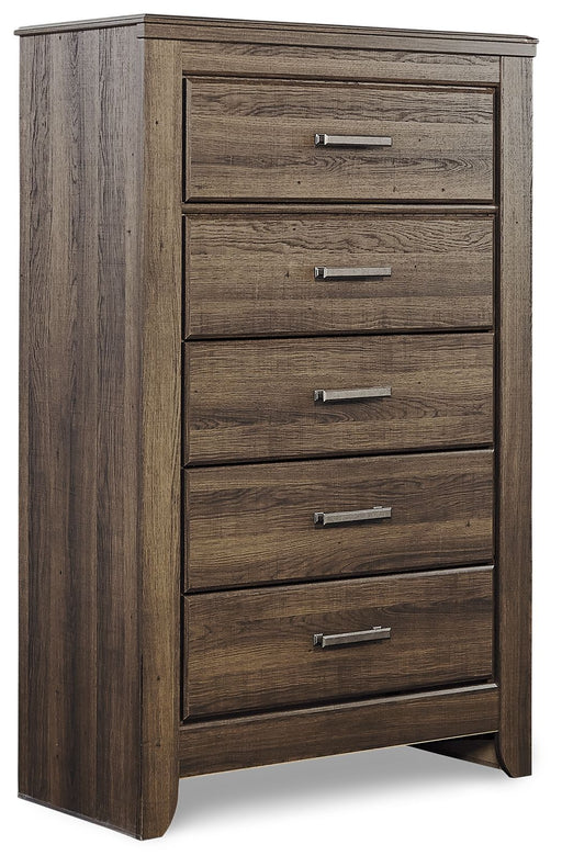 Juararo - Dark Brown - Five Drawer Chest Sacramento Furniture Store Furniture store in Sacramento