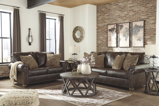 Nicorvo - Coffee - 2 Pc. - Sofa, Loveseat Sacramento Furniture Store Furniture store in Sacramento