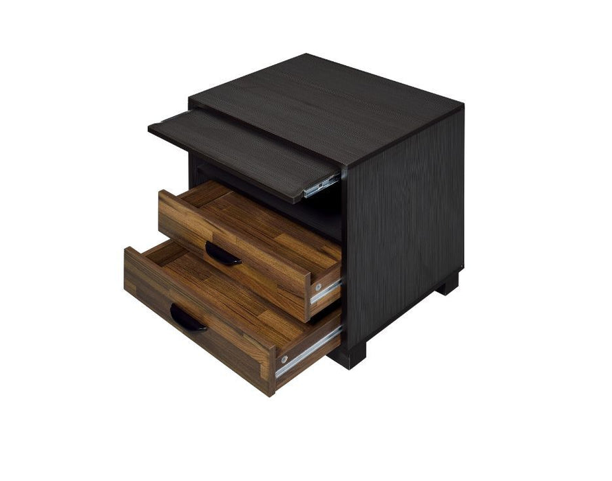 Milosh - Accent Table - Walnut & Espresso Finish Sacramento Furniture Store Furniture store in Sacramento