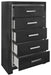 Kaydell - Black - Five Drawer Chest Sacramento Furniture Store Furniture store in Sacramento