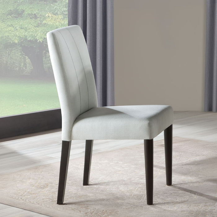 Carena - Side Chair (Set of 2) - White & Brown Finish