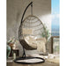 Vasant - Patio Swing Chair - Beige Sacramento Furniture Store Furniture store in Sacramento