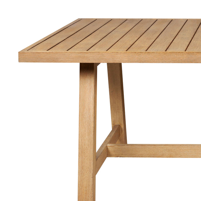 Cypress - Outdoor Patio Dining Table - Blonde Eucalyptus