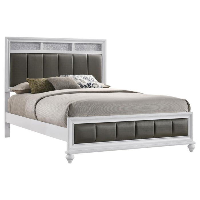 Barzini - Upholstered Panel Bed Sacramento Furniture Store Furniture store in Sacramento