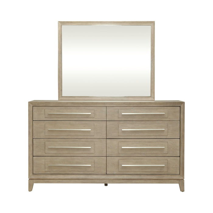 Brentwood - Dresser & Mirror - Sandstone