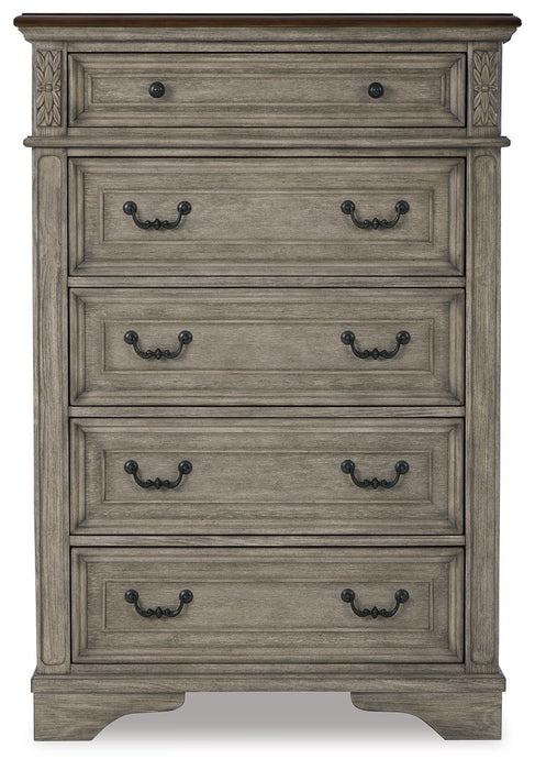 Lodenbay - Antique Gray - Five Drawer Chest Sacramento Furniture Store Furniture store in Sacramento