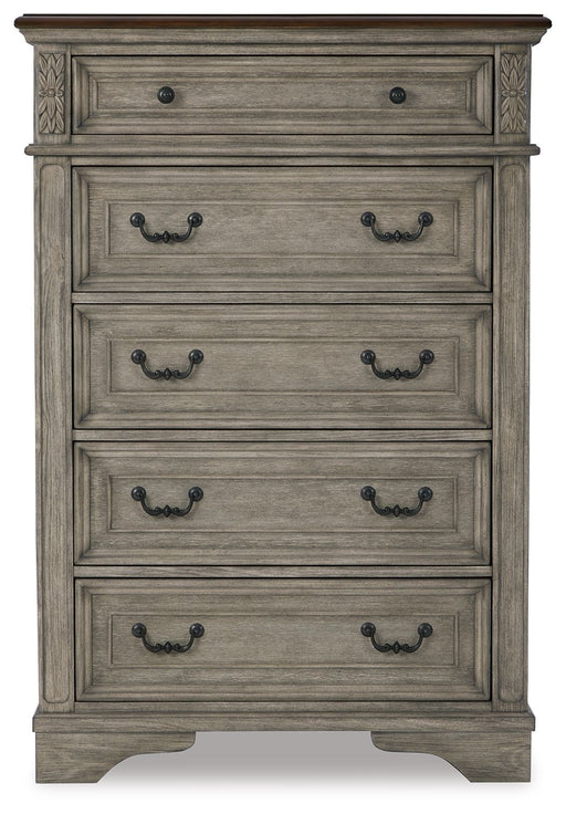 Lodenbay - Antique Gray - Five Drawer Chest Sacramento Furniture Store Furniture store in Sacramento