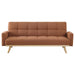 Kourtney - Upholstered Track Arms Covertible Sofa Bed Sacramento Furniture Store Furniture store in Sacramento