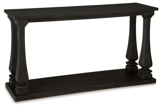 Wellturn - Black - Sofa Table Sacramento Furniture Store Furniture store in Sacramento