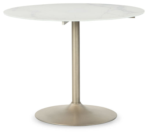 Barchoni - White - Round Dining Room Table Sacramento Furniture Store Furniture store in Sacramento