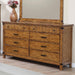 Brenner - 8-Drawer Dresser - Rustic Honey Sacramento Furniture Store Furniture store in Sacramento