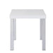 Harta - End Table - White High Gloss & Chrome Sacramento Furniture Store Furniture store in Sacramento