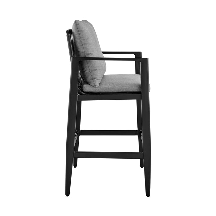 Cayman - Outdoor Patio Bar Stool With Cushions