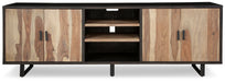 Bellwick - Natural / Brown - Accent Cabinet Sacramento Furniture Store Furniture store in Sacramento