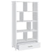 Dylan - Rectangular 8-Shelf Bookcase Sacramento Furniture Store Furniture store in Sacramento