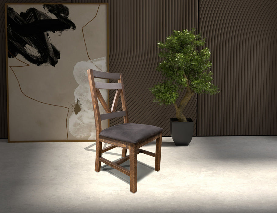 Loft Brown - Chair - Two Tone Gray / Brown