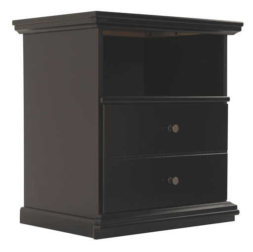 Maribel - Black - One Drawer Night Stand Sacramento Furniture Store Furniture store in Sacramento