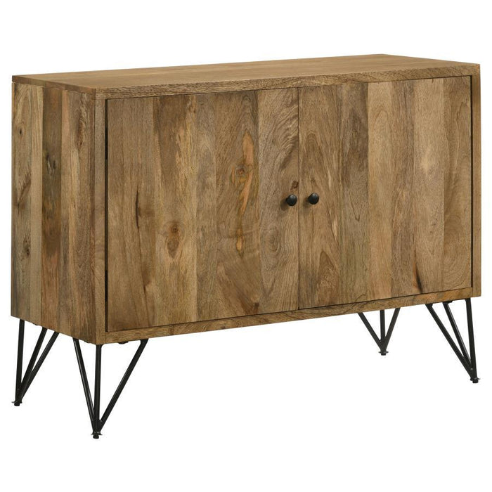 Eileen - Rectangular 2-Door Accent Cabinet - Natural Sacramento Furniture Store Furniture store in Sacramento