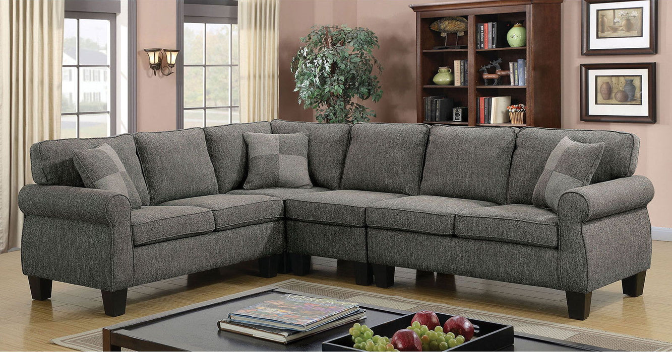 Rhian - Sectional - Dark Gray Sacramento Furniture Store Furniture store in Sacramento