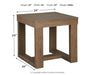 Cariton - Gray - Square End Table Sacramento Furniture Store Furniture store in Sacramento