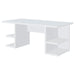 Alice - Writing Desk - White With Open Shelves Sacramento Furniture Store Furniture store in Sacramento