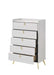 Zeena - Chest - White Finish Sacramento Furniture Store Furniture store in Sacramento