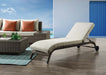 Salena - Patio Lounge Chair - Beige Fabric & Gray Finish - 13" Sacramento Furniture Store Furniture store in Sacramento