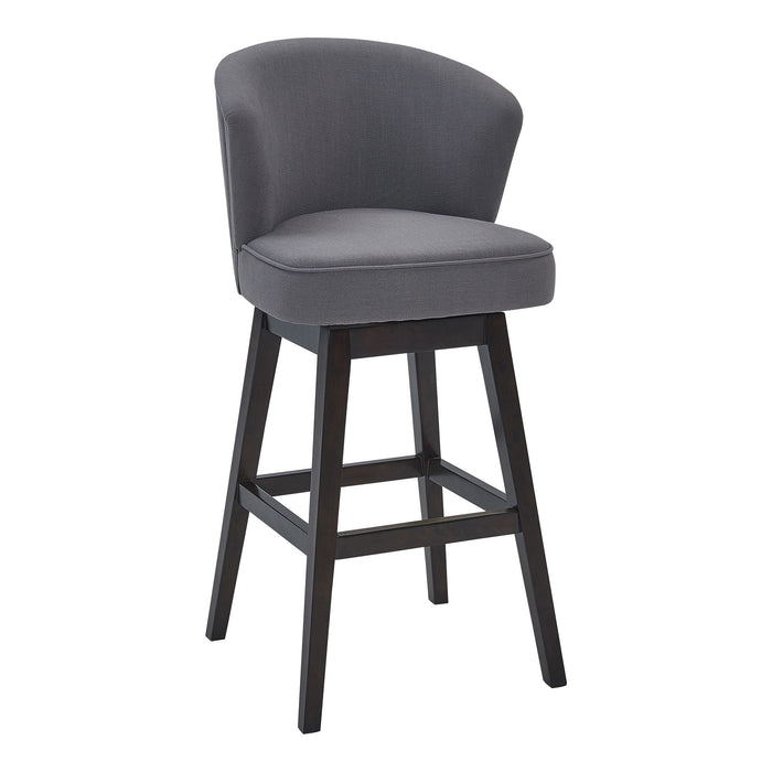 Brandy - Swivel Wood Bar Stool