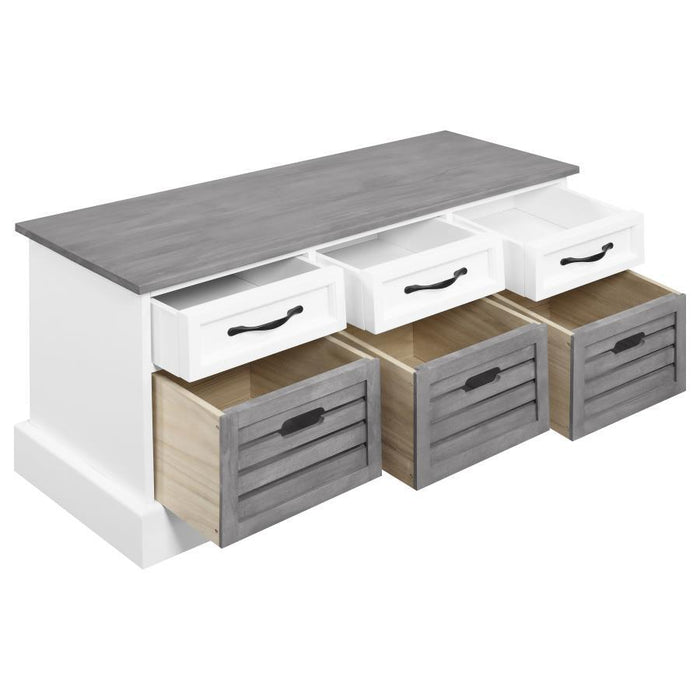 Alma - 3-drawer Storage Bench Sacramento Furniture Store Furniture store in Sacramento