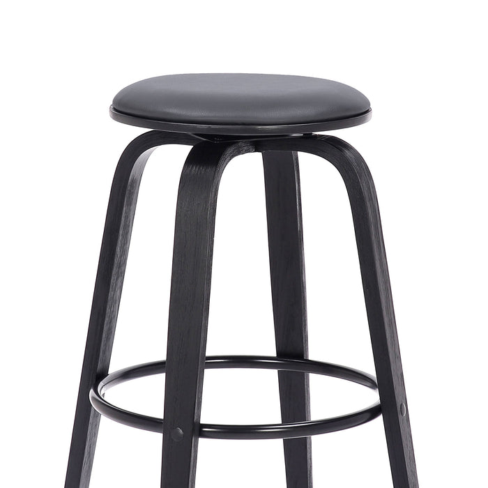 Harbor - Backless Swivel Mid-Century Modern Bar Stool