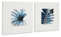 Breelen - Blue / White - Wall Art Set (Set of 2) Sacramento Furniture Store Furniture store in Sacramento